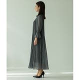 プリーツシフォンAラインロングドレス ドレス 結婚式 | epicday | 詳細画像45 