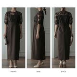 レースコンビタイトロングドレス 結婚式 ワンピース | epicday | 詳細画像37 