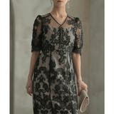 刺繍チュールレースタイトロングドレス ドレス 結婚式 | epicday | 詳細画像37 