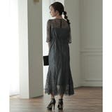 レースロングマーメイドドレス ドレス 結婚式 | epicday | 詳細画像5 