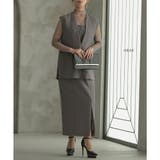 グレー | プルオーバージレ&ワンピースセットアップ ドレス 結婚式 | epicday