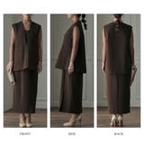 プルオーバージレ&ワンピースセットアップ ドレス 結婚式 | epicday | 詳細画像47