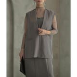 プルオーバージレ&ワンピースセットアップ ドレス 結婚式 | epicday | 詳細画像9