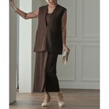 プルオーバージレ&ワンピースセットアップ ドレス 結婚式 | epicday | 詳細画像15