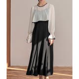 シフォンコンビネーションマーメイドドレス ドレス 結婚式 | epicday | 詳細画像30 