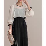 シフォンコンビネーションマーメイドドレス ドレス 結婚式 | epicday | 詳細画像38 