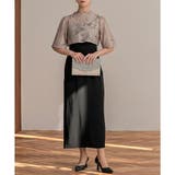 ジャガードレーストップスドレス ドレス 結婚式 | epicday | 詳細画像5 