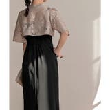 ジャガードレーストップスドレス ドレス 結婚式 | epicday | 詳細画像12 