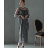 レイヤードタイトロングドレス ドレス 結婚式 | epicday | 詳細画像6 