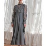 レーストップス＆フレアドレスセットアップ ドレス 結婚式 | epicday | 詳細画像13 