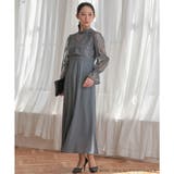 レーストップス＆フレアドレスセットアップ ドレス 結婚式 | epicday | 詳細画像14 