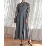 レーストップス＆フレアドレスセットアップ ドレス 結婚式 | epicday | 詳細画像21 