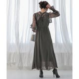 レーストップス＆フレアドレスセットアップ ドレス 結婚式 | epicday | 詳細画像30 