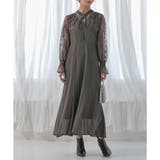 レーストップス＆フレアドレスセットアップ ドレス 結婚式 | epicday | 詳細画像32 