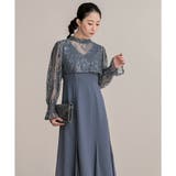 レーストップス＆フレアドレスセットアップ ドレス 結婚式 | epicday | 詳細画像39 