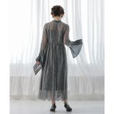 プリーツスリーブレースロングドレス ドレス 結婚式 | epicday | 詳細画像16 