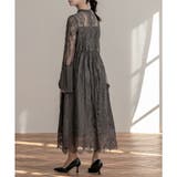 プリーツスリーブレースロングドレス ドレス 結婚式 | epicday | 詳細画像23 