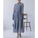 プリーツスリーブレースロングドレス ドレス 結婚式 | epicday | 詳細画像31 