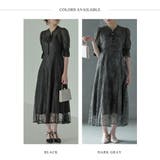 ショートトップス＆レースフレアドレスセットアップ ドレス 結婚式 | epicday | 詳細画像44 