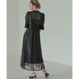 ショートトップス＆レースフレアドレスセットアップ ドレス 結婚式 | epicday | 詳細画像4 