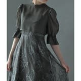 ショートトップス＆レースフレアドレスセットアップ ドレス 結婚式 | epicday | 詳細画像19 