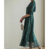 ショートトップス＆レースフレアドレスセットアップ ドレス 結婚式 | epicday | 詳細画像25 