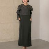 2wayシャーリングトップス＆キャミソールドレス パーティードレス ワンピース | epicday | 詳細画像29 