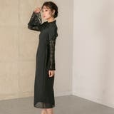 フレアレーススリーブドレス ワンピース 結婚式 | epicday | 詳細画像18 