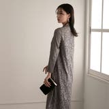 オールレーススタンドカラーロングドレス ドレス 結婚式 | epicday | 詳細画像20 