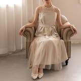 ビスチェドッキングノースリーブドレス ビスチェ風 アシンメトリー | epicday | 詳細画像8 