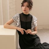 刺繍レースフリルスリーブドレス 刺繍 レース | epicday | 詳細画像22