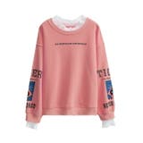 ピンク | トップス スウェット レイヤード風 | epicday