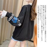 トップス スウェット レイヤード風 | epicday | 詳細画像4