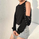 クロップドトップス プルオーバー スウェットトップス | epicday | 詳細画像11