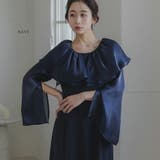 ネイビー | パーティードレス 結婚式 ワンピース | epicday