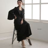 ブラック | パーティードレス 結婚式 セットアップ | epicday