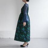 パーティードレス ロングドレス 花柄ジャカード | epicday | 詳細画像23 