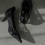 レース＆スパンコールヒールパンプス レディース ファッション | epicday | 詳細画像8 