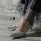 シュガートゥインクルヒールパンプス グリッター ラメ | epicday | 詳細画像1 