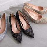 シュガートゥインクルヒールパンプス グリッター ラメ | epicday | 詳細画像9 