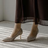 シュガートゥインクルヒールパンプス グリッター ラメ | epicday | 詳細画像24 