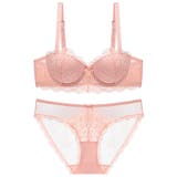 ライトピンク | エンブロイダリーレースライトアップ（ブラセット） | GRAXIA