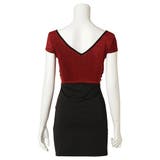 微細なラメがエレガントに輝くフロントオープンのドレス(キャバドレス CABARE… | GRAXIA | 詳細画像5 