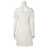 純白パフスリーブのハイウエスト切り替えドレス(キャバドレス CABARETDRE… | GRAXIA | 詳細画像9