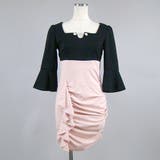 ボタンチェーンがデコルテを輝かせるドレス(SEXYDRESS) ブラック | GRAXIA | 詳細画像7