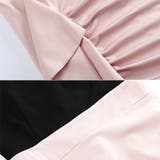 ボタンチェーンがデコルテを輝かせるドレス(SEXYDRESS) ブラック | GRAXIA | 詳細画像9