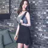 サロペット風スカートのカジュアルセクシーなドレス(SEXYDRESS) | GRAXIA | 詳細画像3 