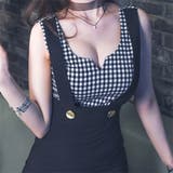 サロペット風スカートのカジュアルセクシーなドレス(SEXYDRESS) | GRAXIA | 詳細画像7 