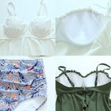 トロピカル柄で気分が上がるビキニ2点セット（水着ビキニ・ワンピース） | GRAXIA | 詳細画像10 