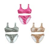 ベロア生地のスポーティなビキニ2点セット（水着ビキニ・ワンピース） | GRAXIA | 詳細画像11 